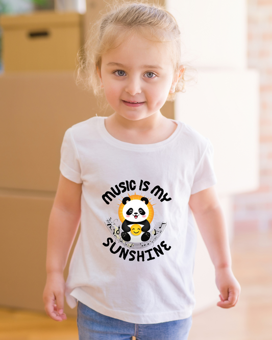 Panda Riff Co, Gal's Comfortable Cotton Toddler's Jersey T-Shirt